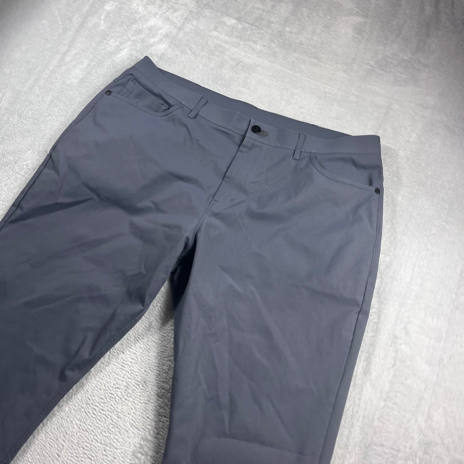 Public Rec Mens All Day Every Day 5-Pocket Pants Grey 38/30 Tech Trousers