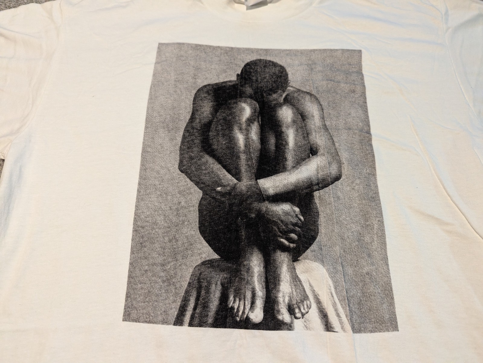 Vintage Robert Mapplethorpe Shirt Mens XXL Ajitto Art 1980s Museum Deadstock
