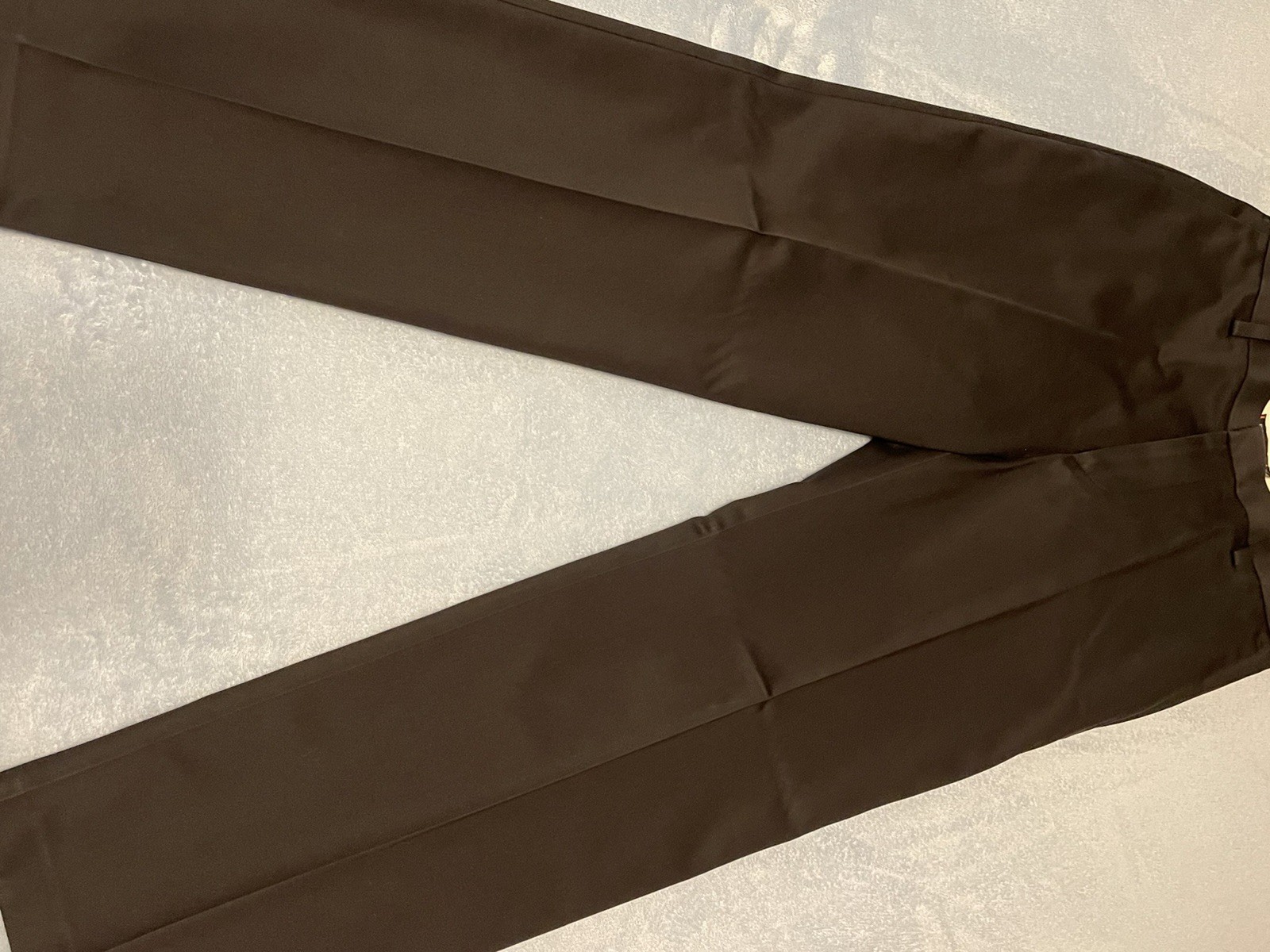 DOCKERS MEN CLASSIC FIT 32×30 DRESS KHAKI PANT D3 FLAT FRONT BLACK COTTON W WEAR