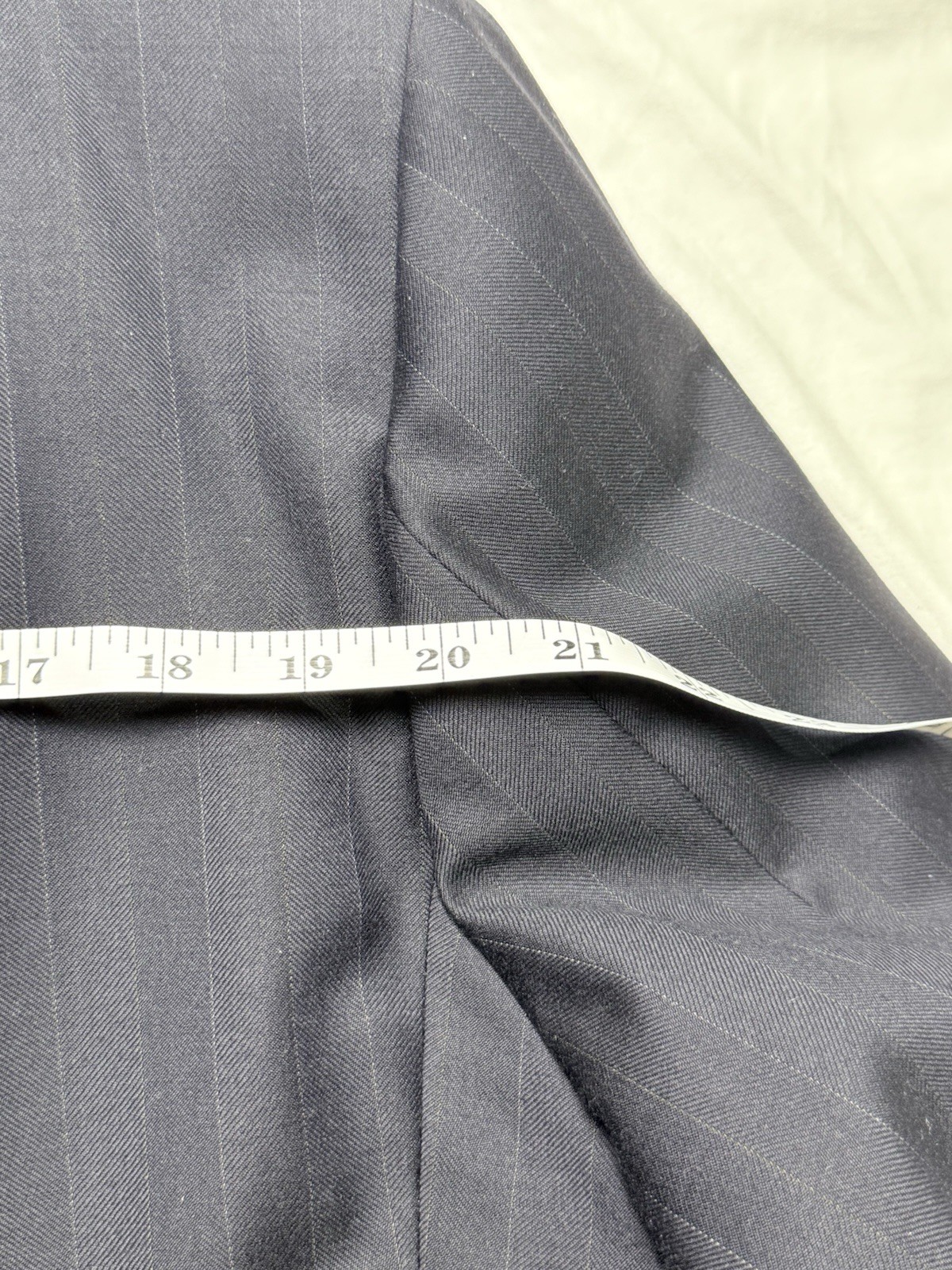 Vito Rufolo Suit Mens 48R 43×28 Made in Italy Lessona Super 100s 2 Piece Cuffed