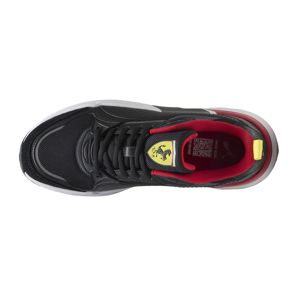PUMA Scuderia Ferrari Trinity 2 Lace Up Mens Black Sneakers Casual Shoes 308762