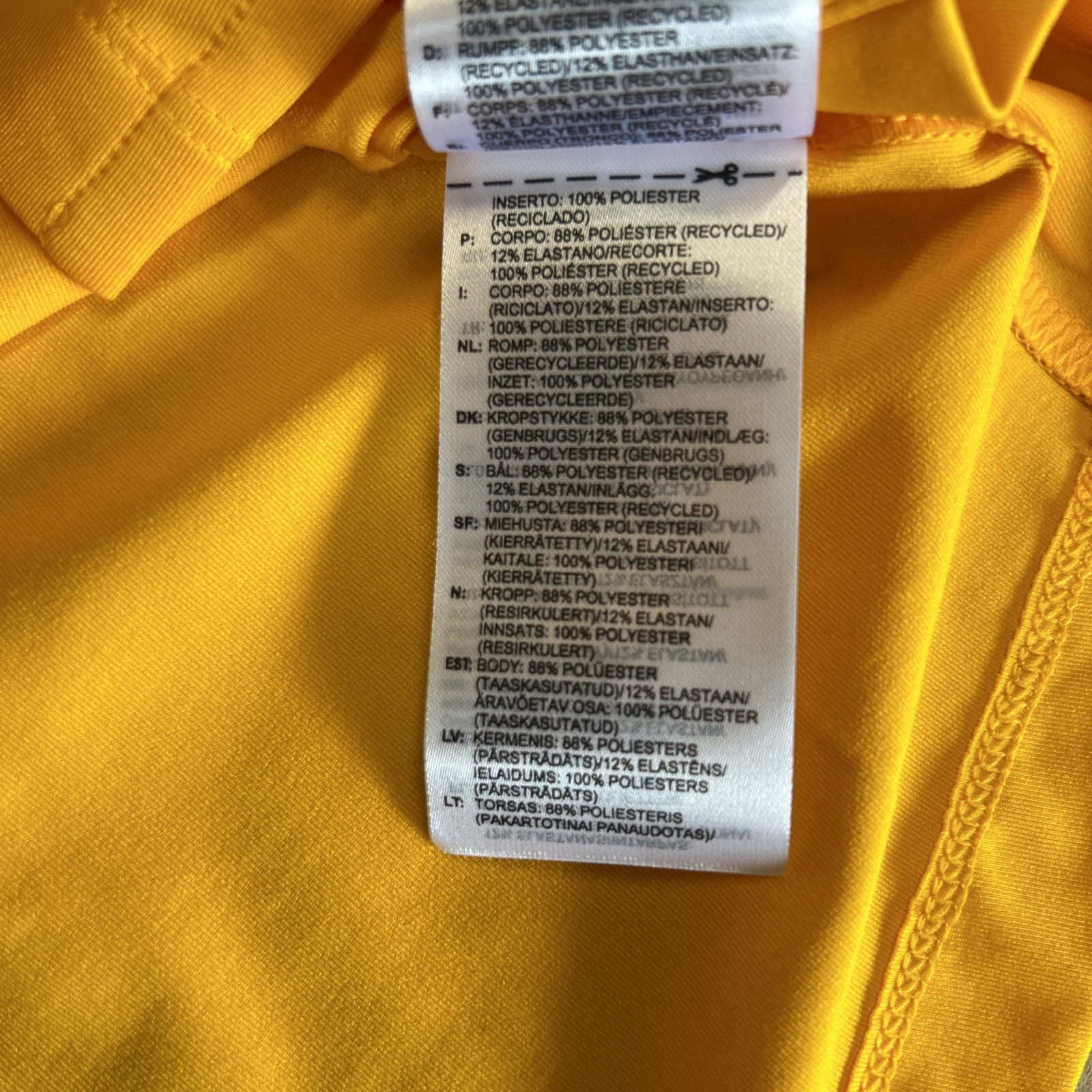 Adidas Primegreen Coord Polo GM2635 Gold Men’s Size XL NWT