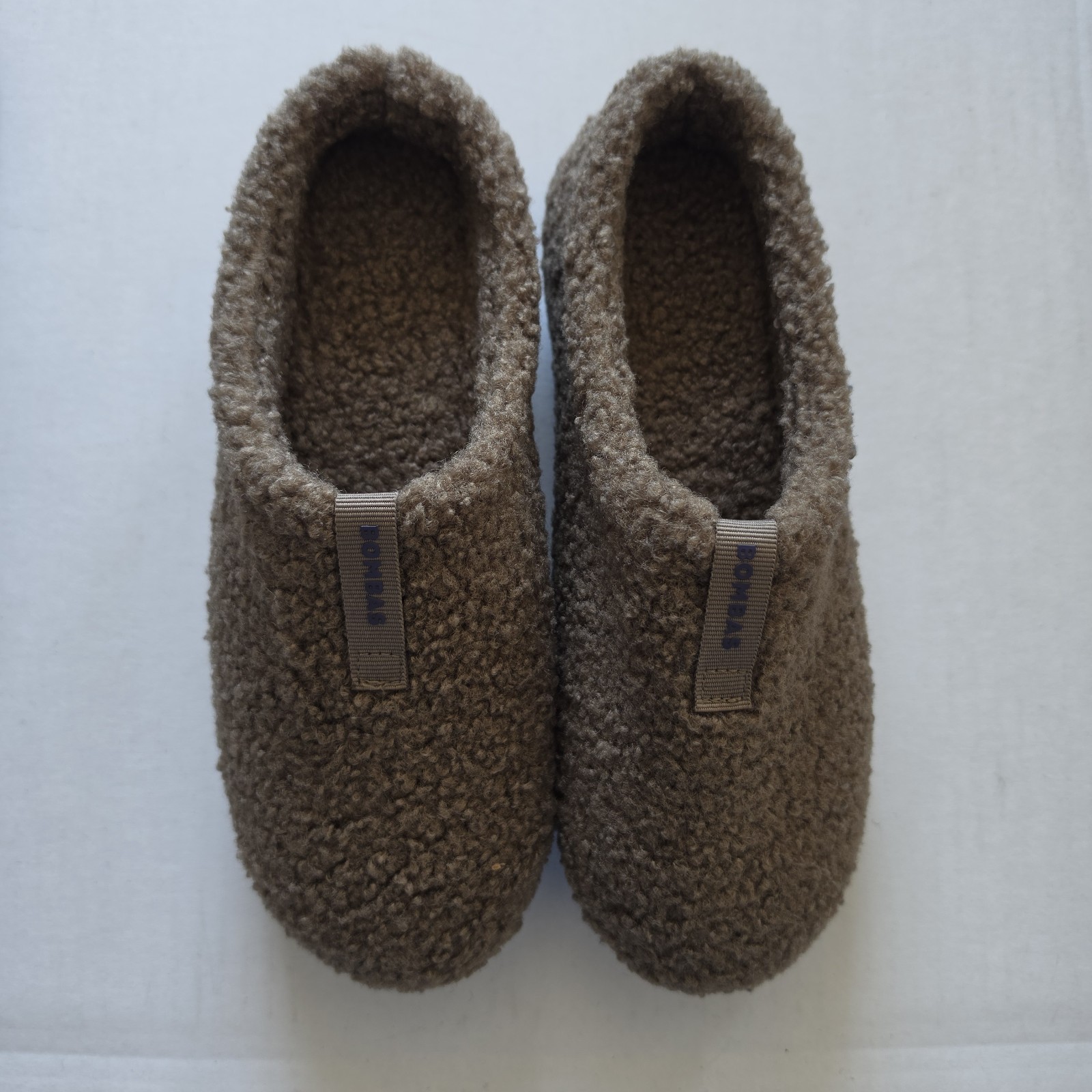 Bombas – Sunday Slipper – Fleece/Sherpa – Slip-On – Size 8 – Mushroom