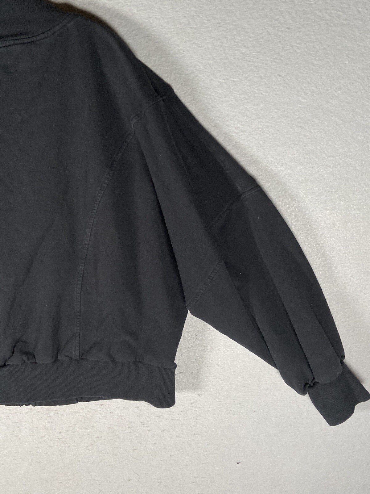 Varley Black Cortland Jacket Classic Sweat Athleisure Athletic Size M Womens
