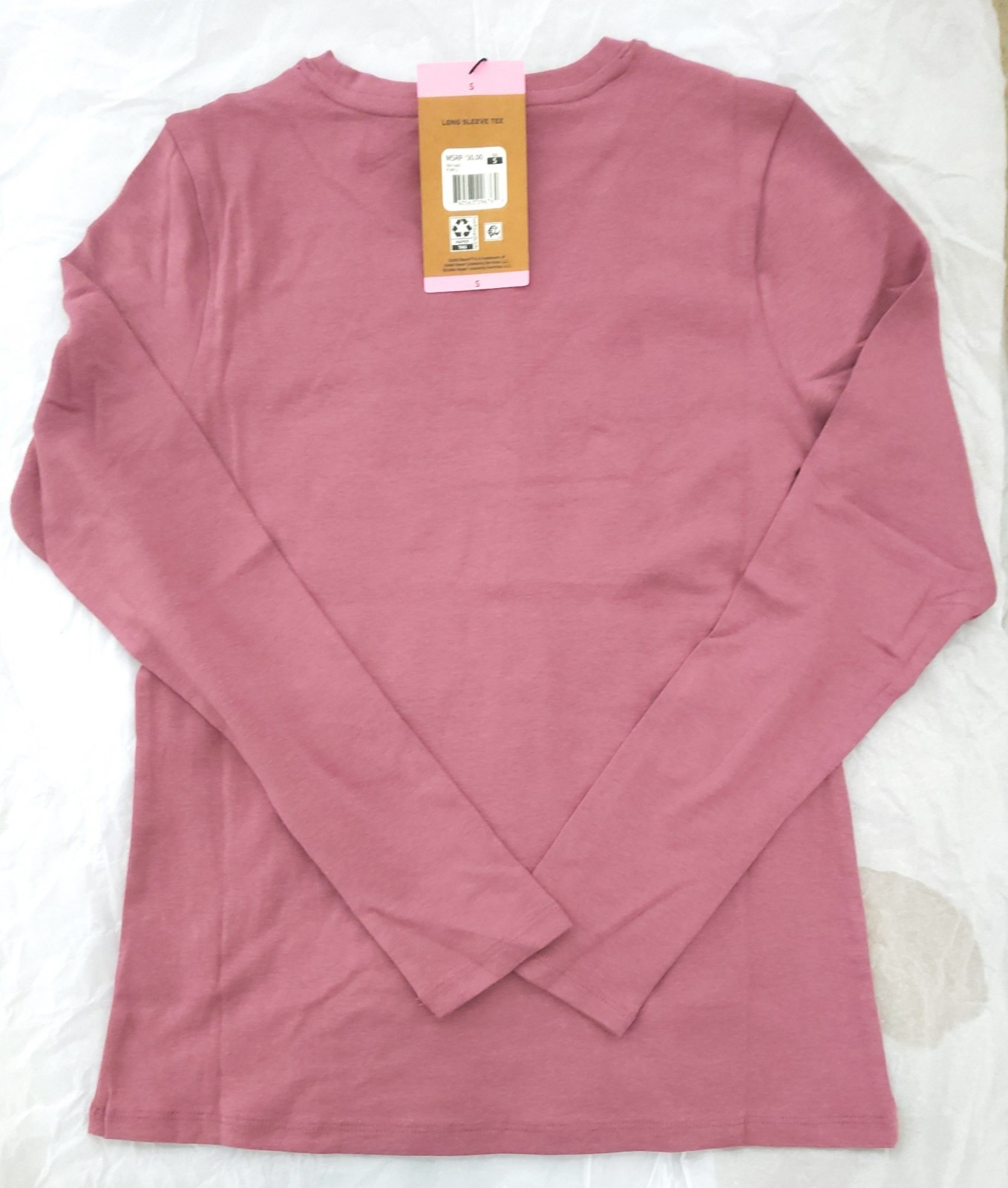 NWT-Eddie Bauer Womens Classic Fitted Crewneck Long Sleeve, Variety sizes/colors