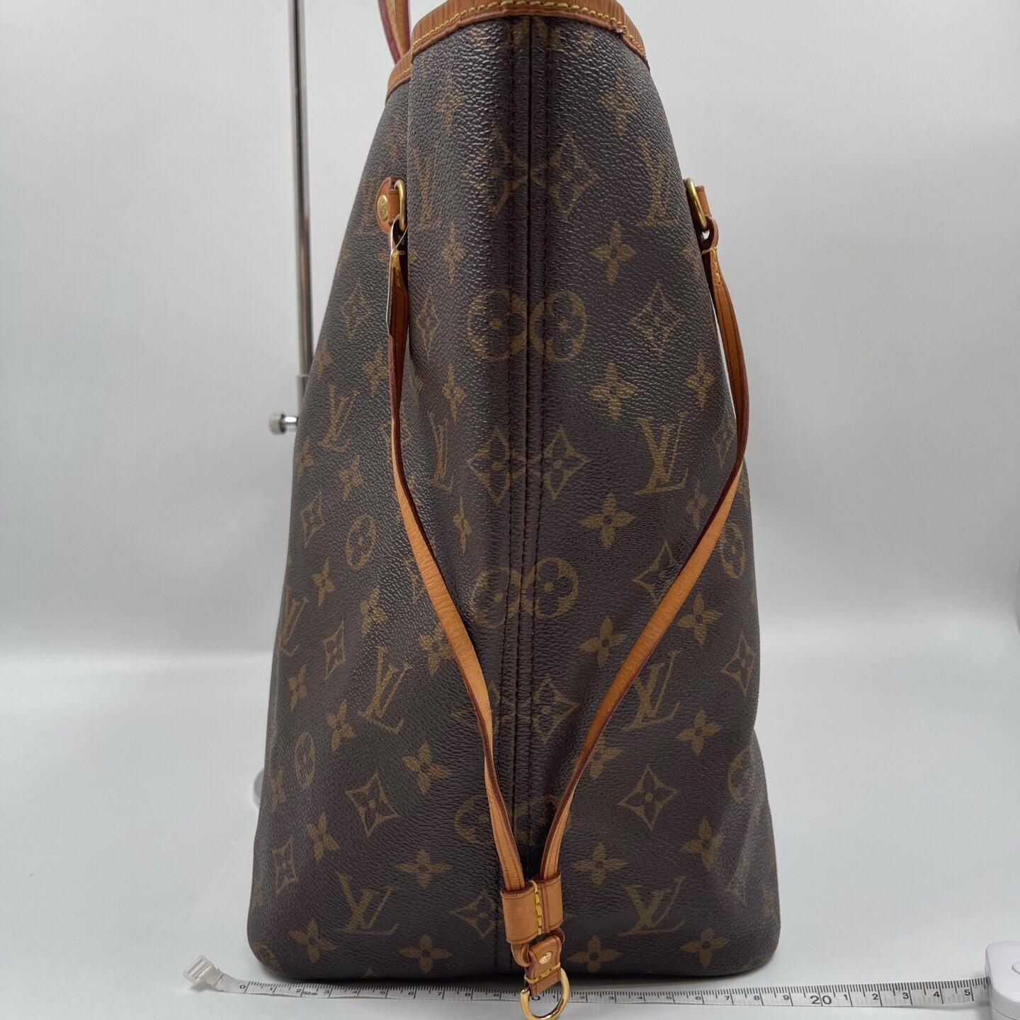 Louis Vuitton Neverfull Monogram Canvas GM Tote Shoulder Bag LV Brown 050632
