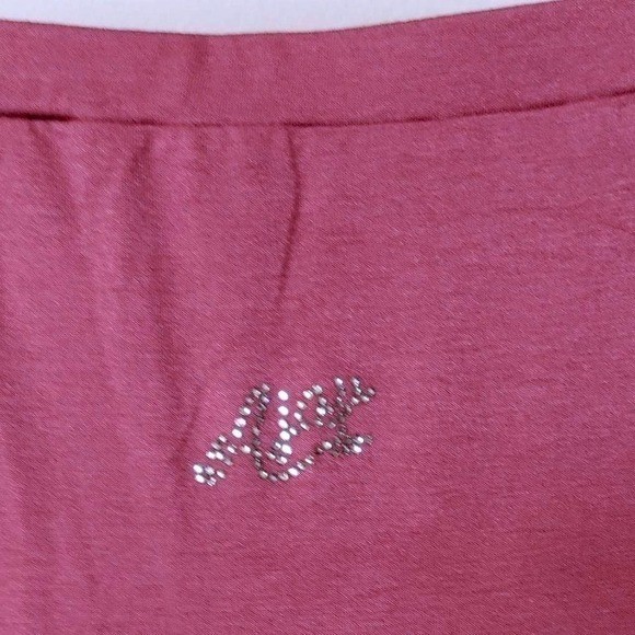 NWT Alaia France Plum Berry Draped Overlay Midi Skirt IT 48 US 10