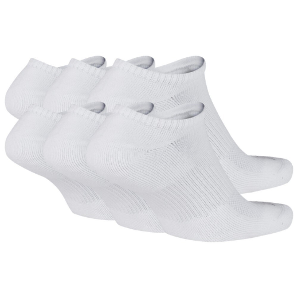 Nike Men’s Socks Everyday Plus Cushioned Athletic Training Dri-Fit No-Show Socks