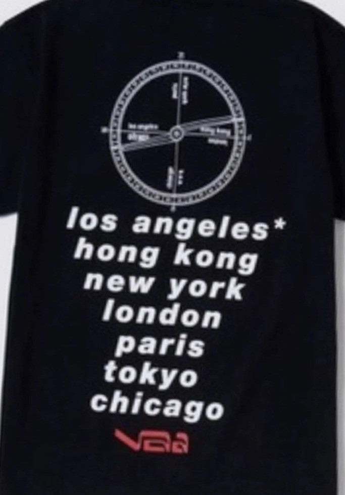 VAA Virgil Abloh ‘Modernism’ Tee | Black | Size L | DS | LA Pop-Up Exclusive