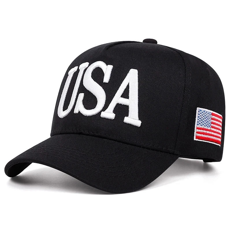 USA Donald Trump America Hat Cap Flag 45 – 47 Men Strapback Logo President New**