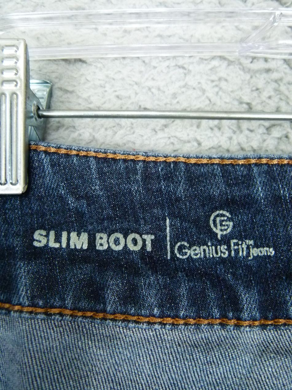 Lane Bryant Womens 28 Average 48×32 Blue Slim Boot Jeans