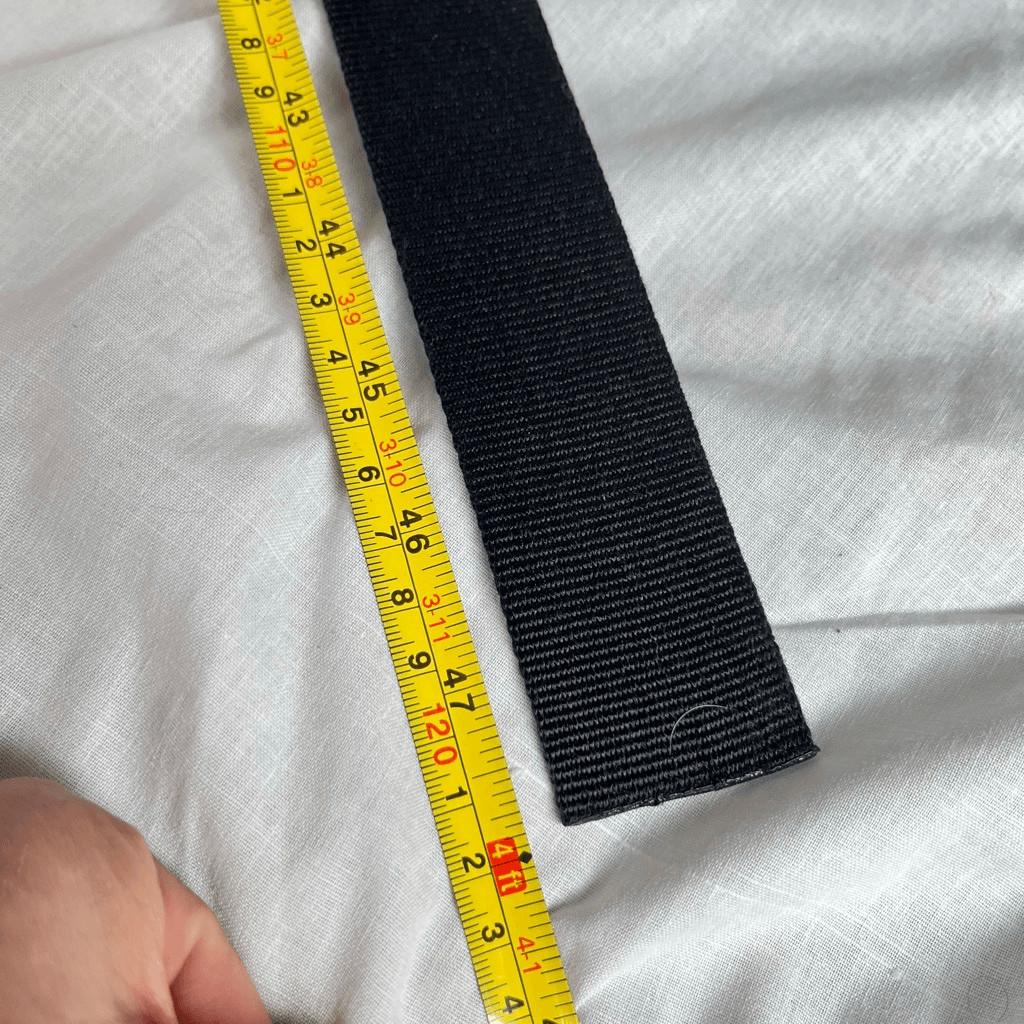 Patagonia Tech Web Belt Gorpcore Hiking Camping Black OSFA