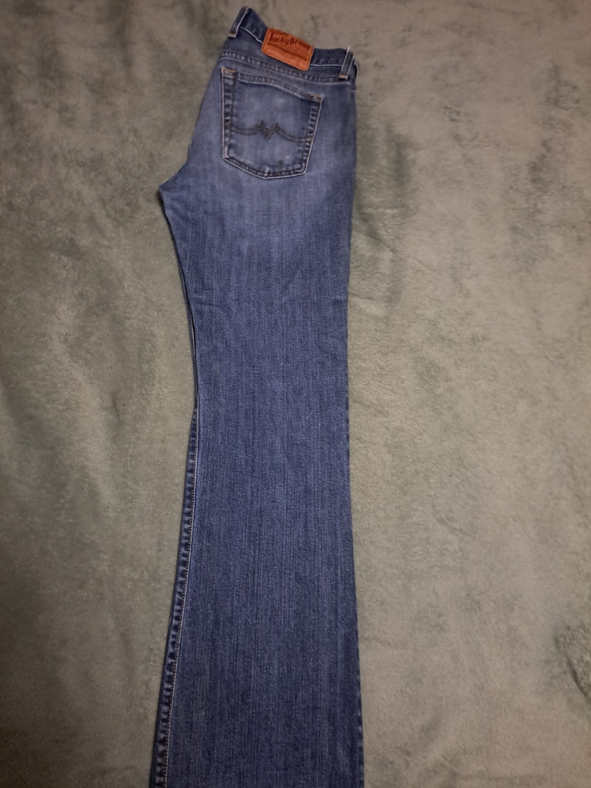 Lucky Brand Women’s Bootcut Jeans Blue Medium Wash Denim Made in USA Size 8