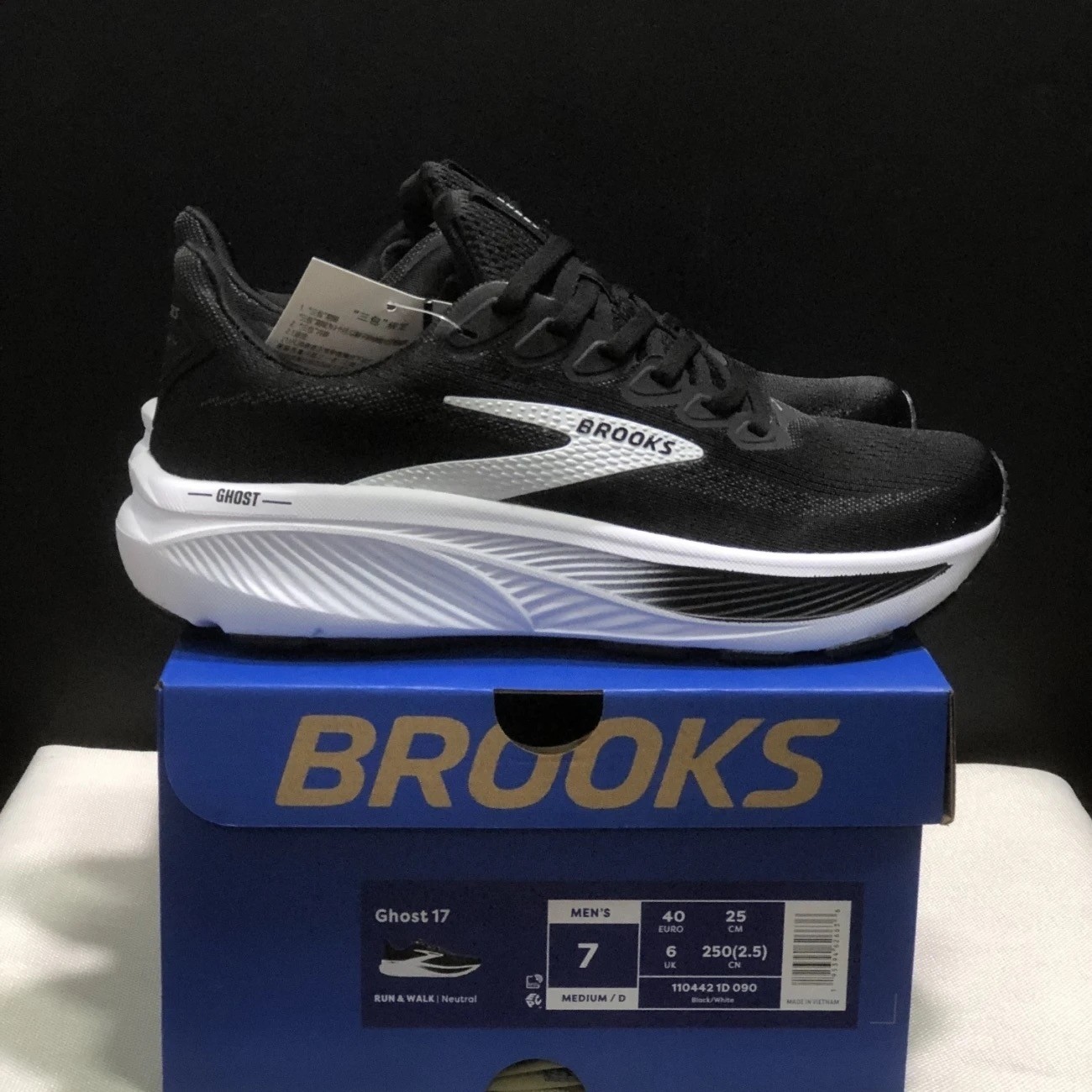 NEW brooks Ghost 17 Men’s and women’s cushioning running sports shoes