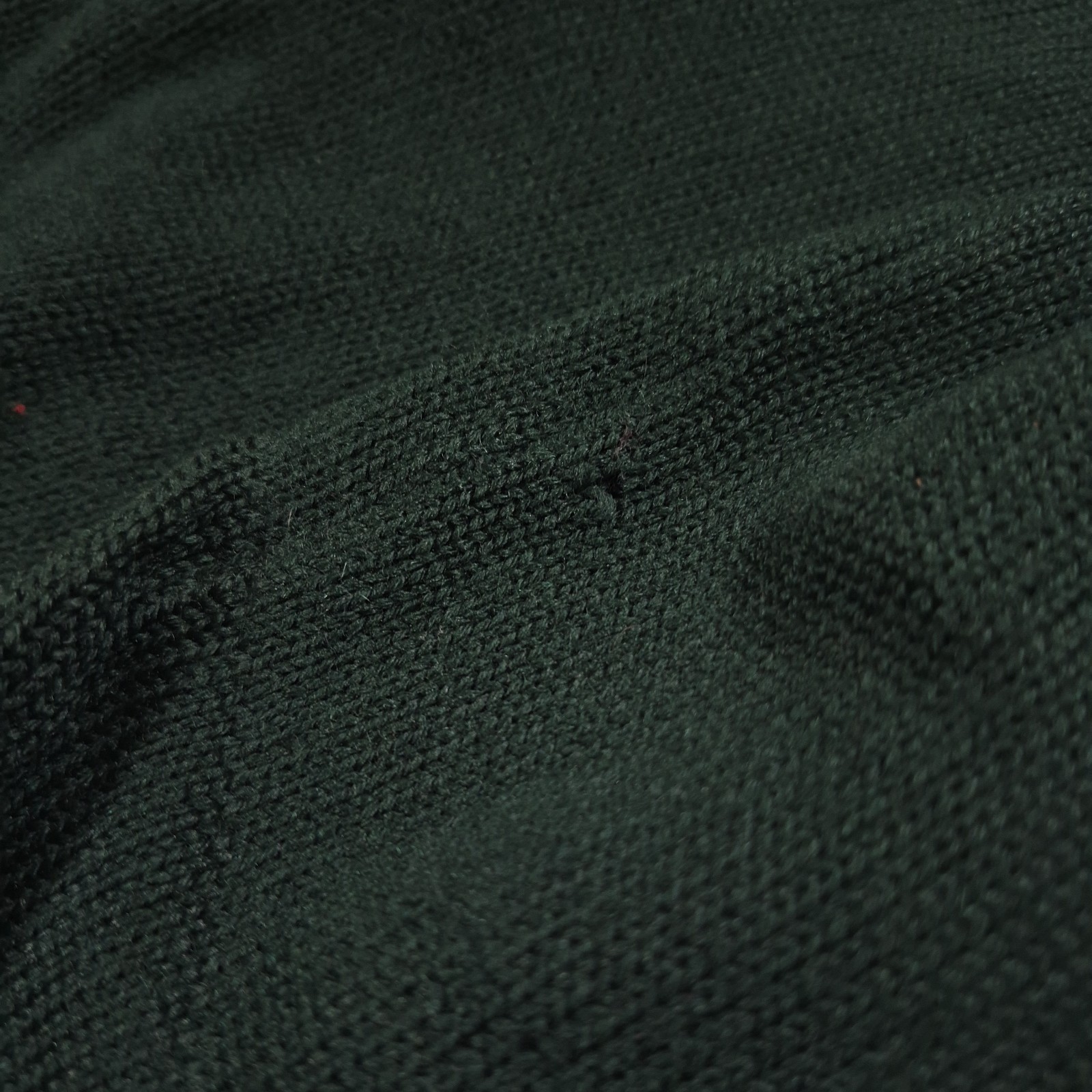 Vintage Letterman Varsity Sweater Womens 38 Green Wool Dehen Knitting 50s School