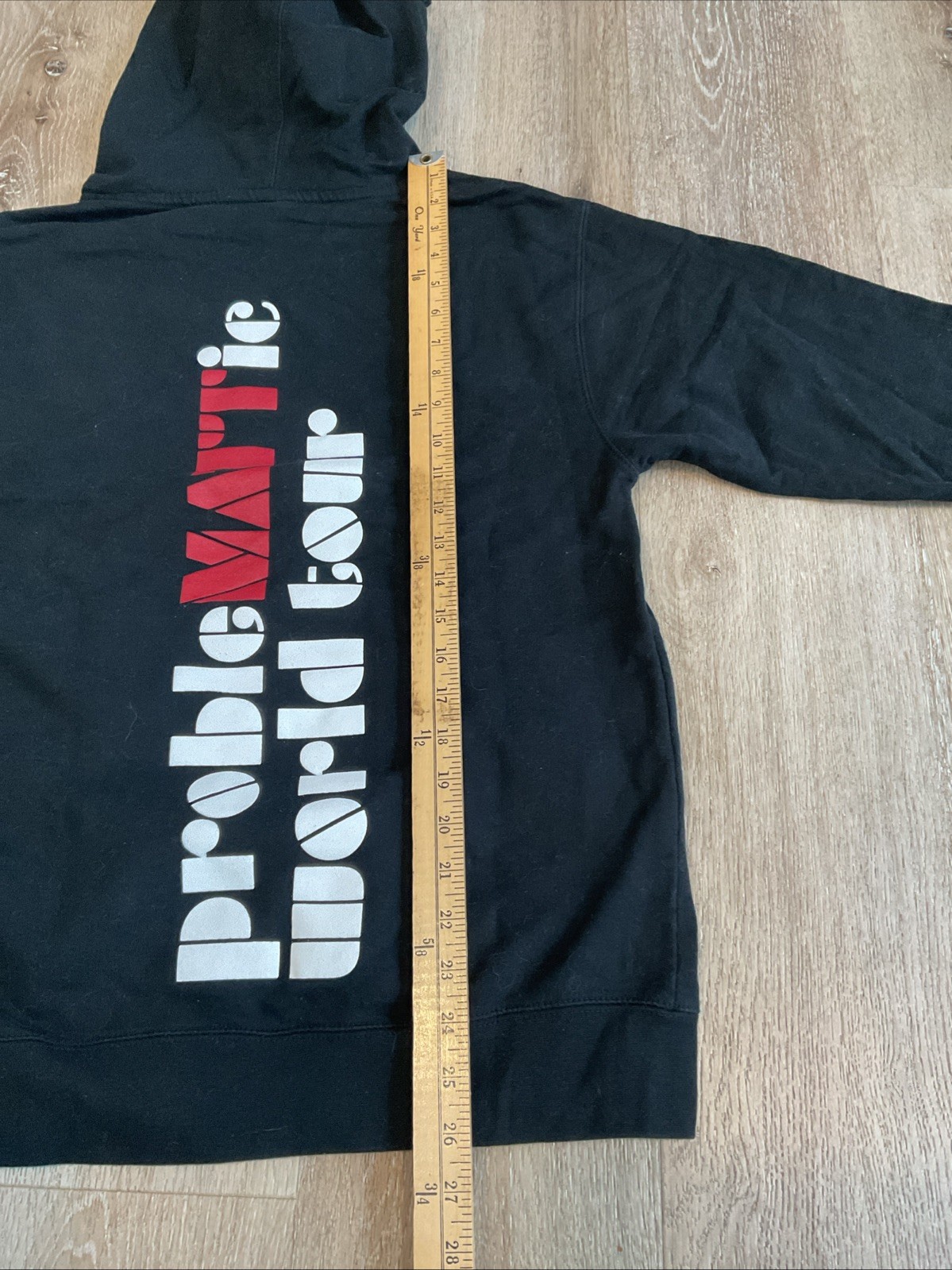 Matt Rife – ProbleMATTic World Tour Hooded Sweatshirt – Black – Size Small