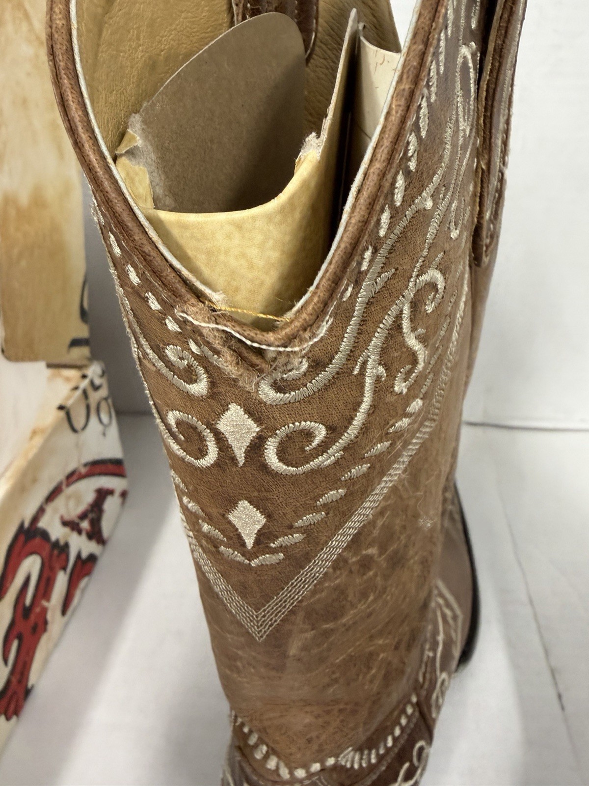Old Gringo Yippee Ki Yay womens COWBOY BOOTS SINTRA 13″ 7.5 NEW SEE DESCRIPTION