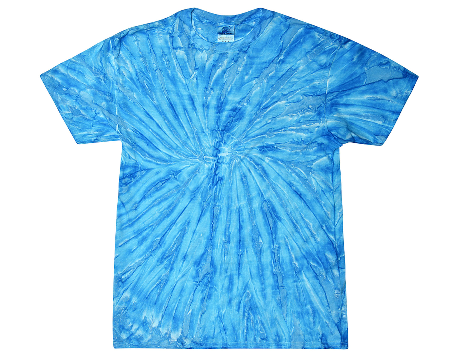 Vibrant Multicolor Tie Dye T-Shirts Adult & Kids 100% Cotton Colortone