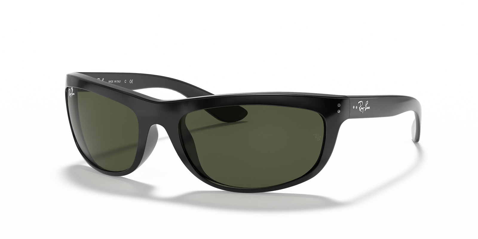 Ray-Ban Balorama Polished Black/G-15 Green 62 mm Sunglasses RB4089 601/31 62-19