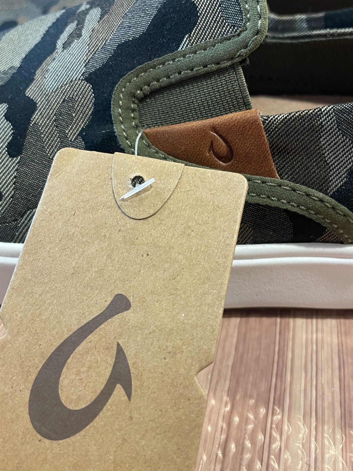 NEW Olukai Lae’Ahi Pa’i Men’s Camo Slip-On Shoes (MSRP:$130)