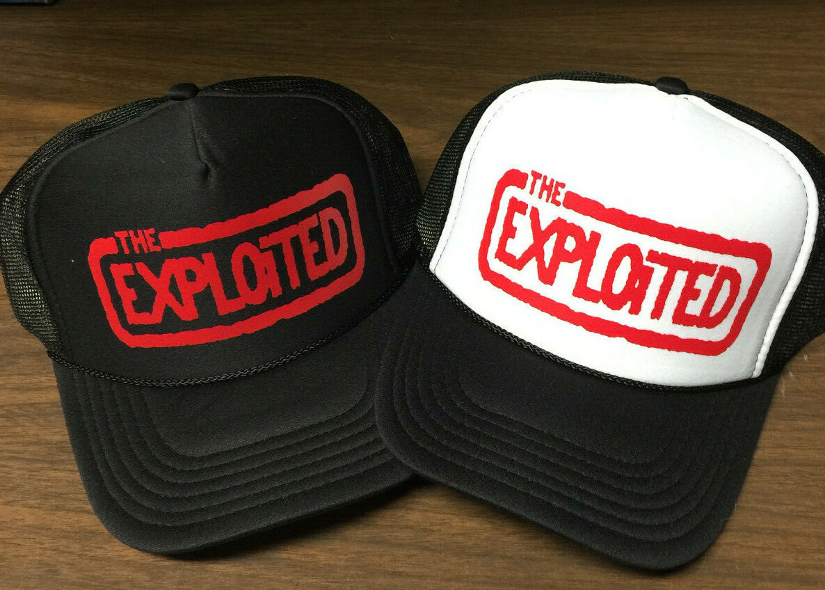 The Exploited Hat gbh casualties discharge uk subs punk adicts agnostic front