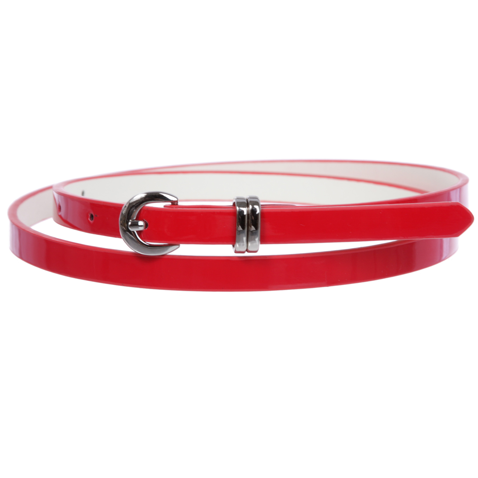 1/2″ inch Patent Leather Skinny Belt