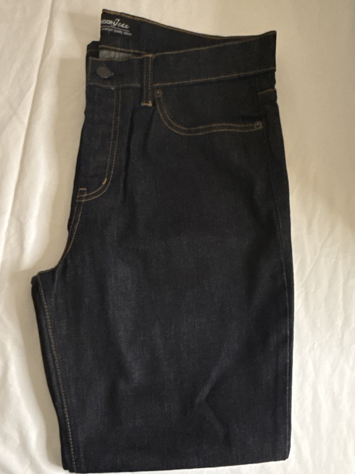 London Jean Bootcut Jeans Women’s Size 10 Dark Wash Blue Denim Cotton Spandex
