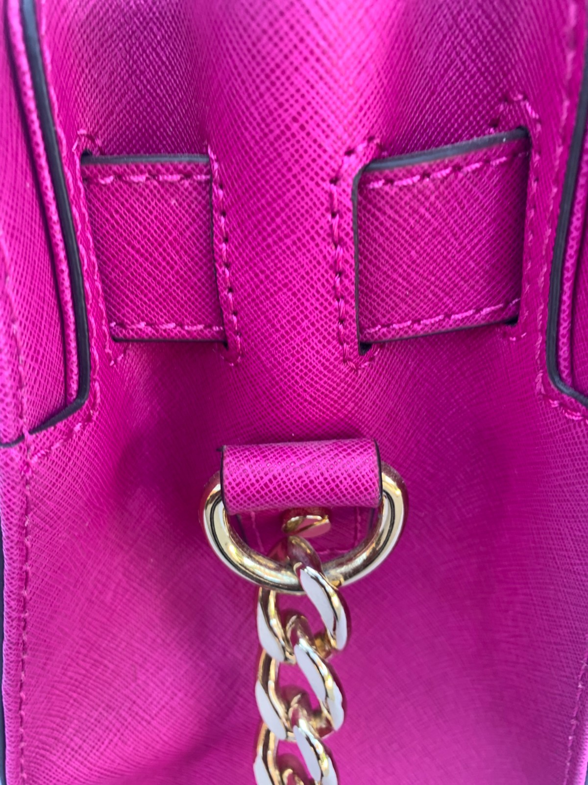 Michael Kors Genuine Leather, Hamilton Pink Tote – Excellent Condition