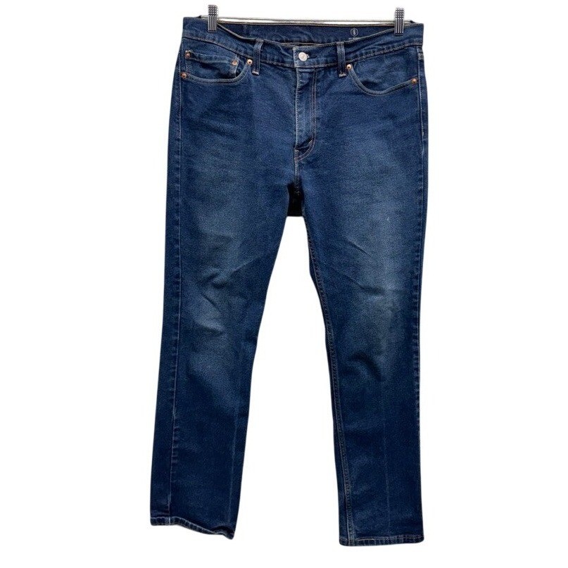 Levis 511 Slim Fit All Seasons Tech Blue Jeans Mens 36×30 WaterLess Stretch