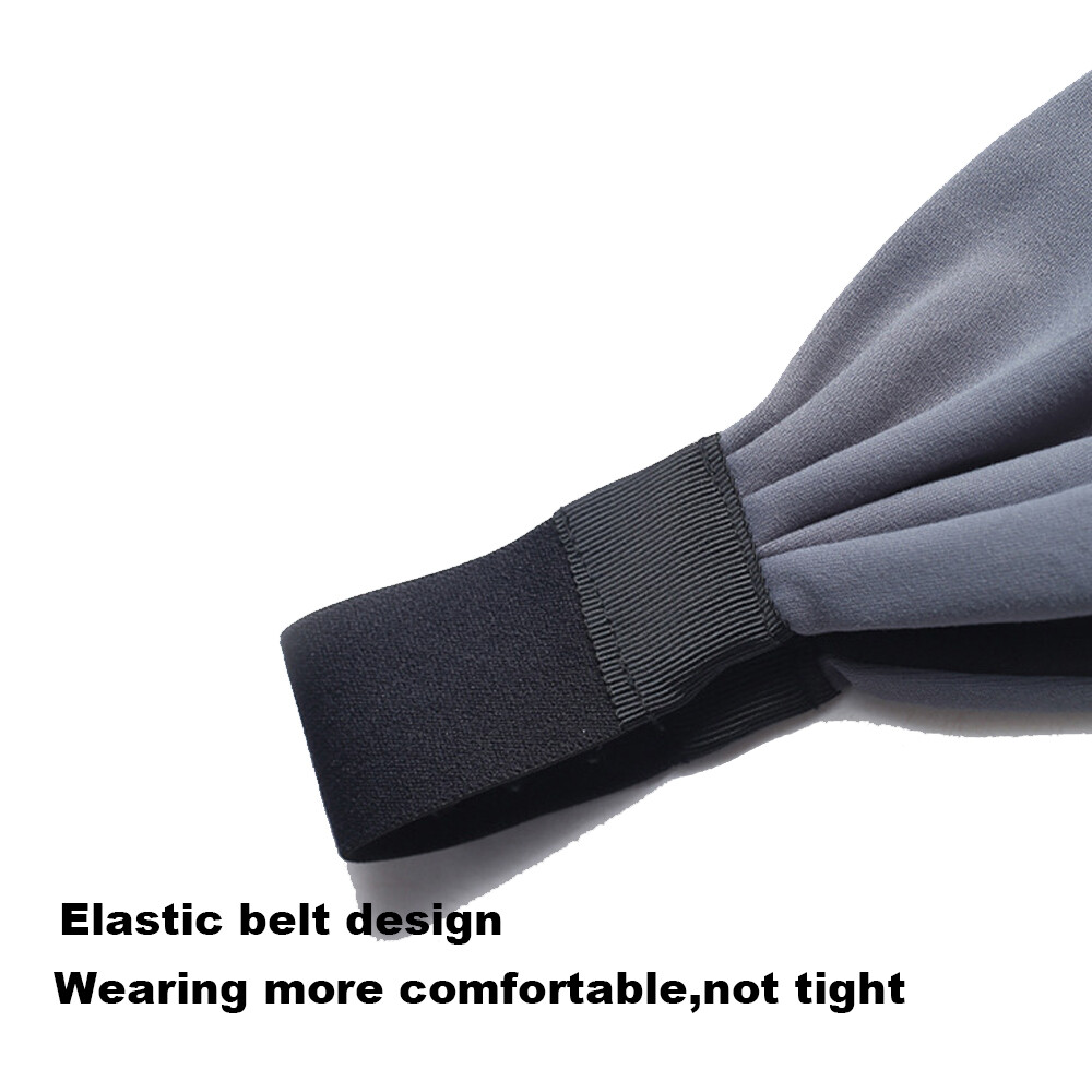 Women Men Yoga Sports Wide Headband Sweatband Hair Band Head Wrap Turban US FAST