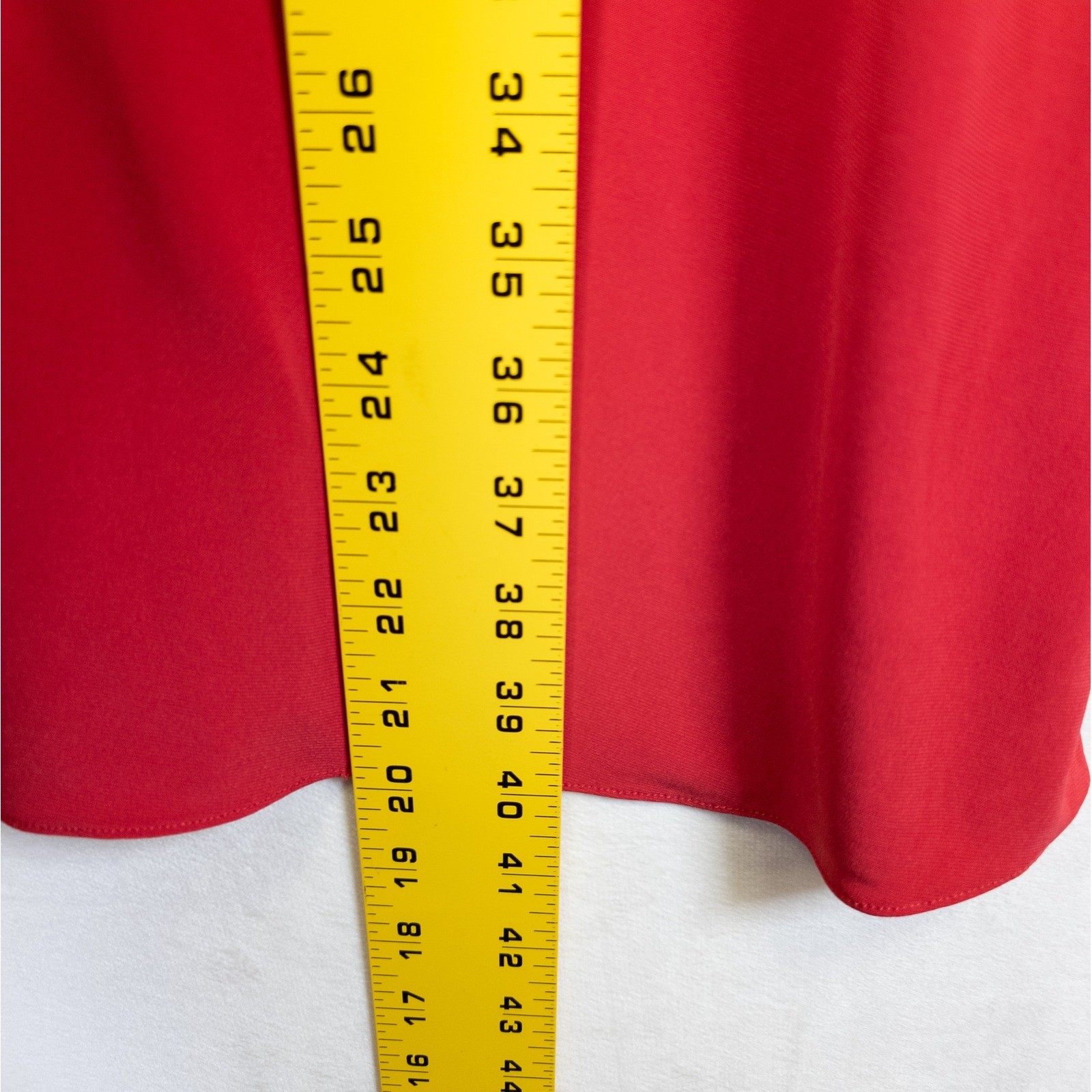 Adrianna Papell Dress Womens 12 Red Fit Flare Classic Romantic Chic Minimalist