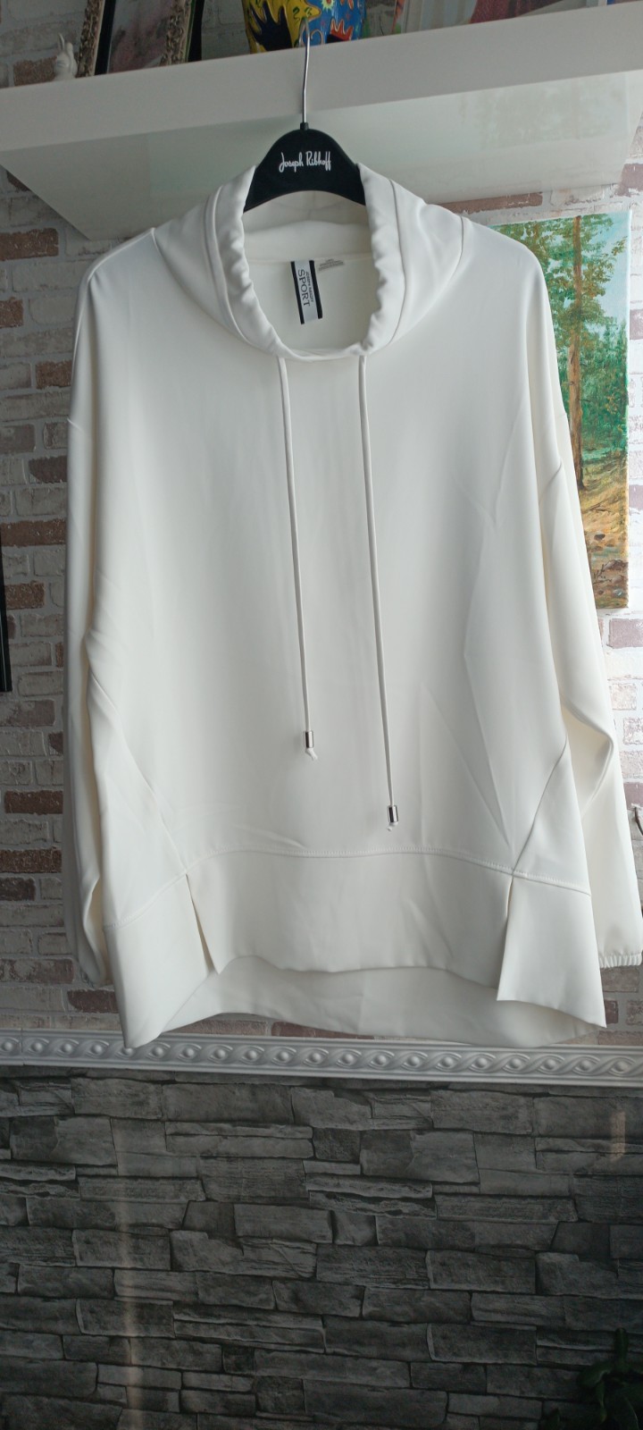 Joseph Ribkoff Sport Chic Jumper White – S,M,L,XL,XXL