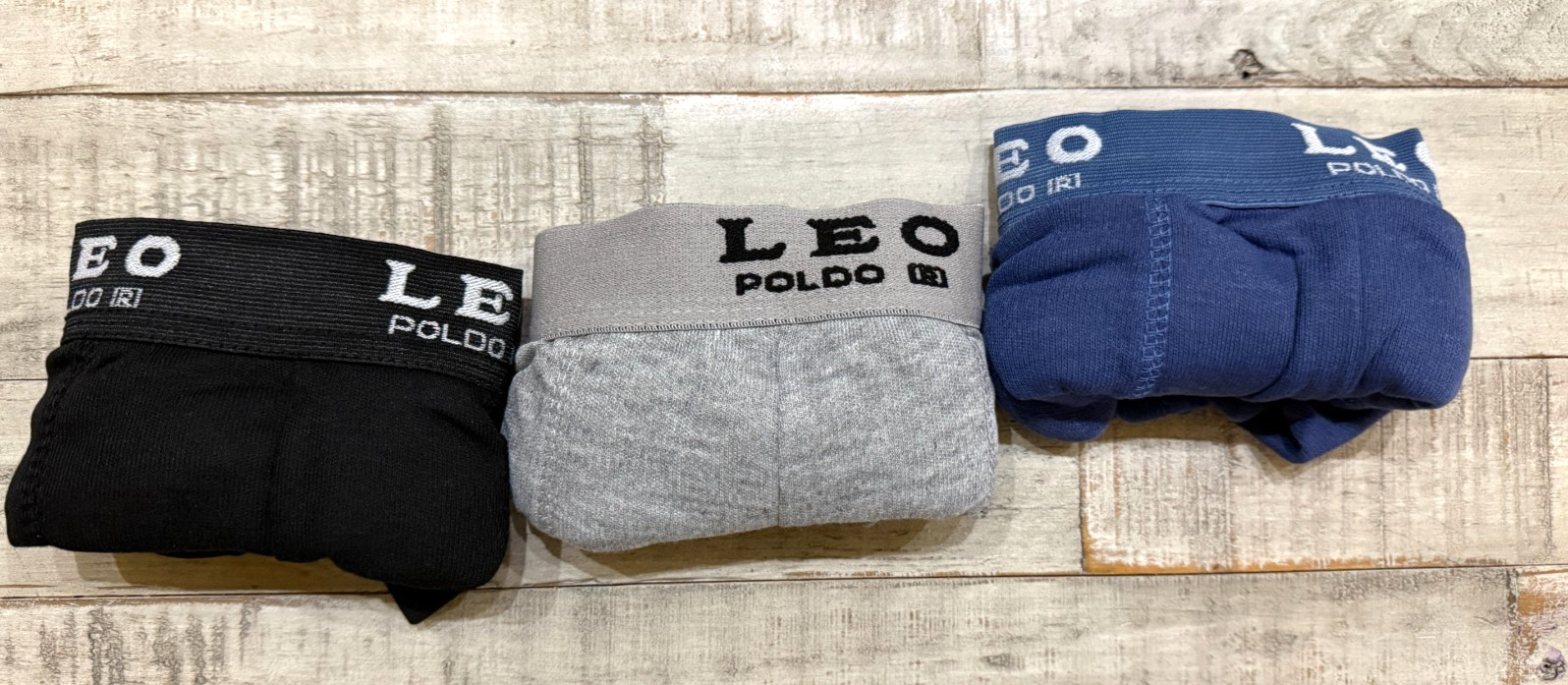 LEO POLDO Men’s 3 Pack Performance Boxer Briefs Climalite Moisture Wicking