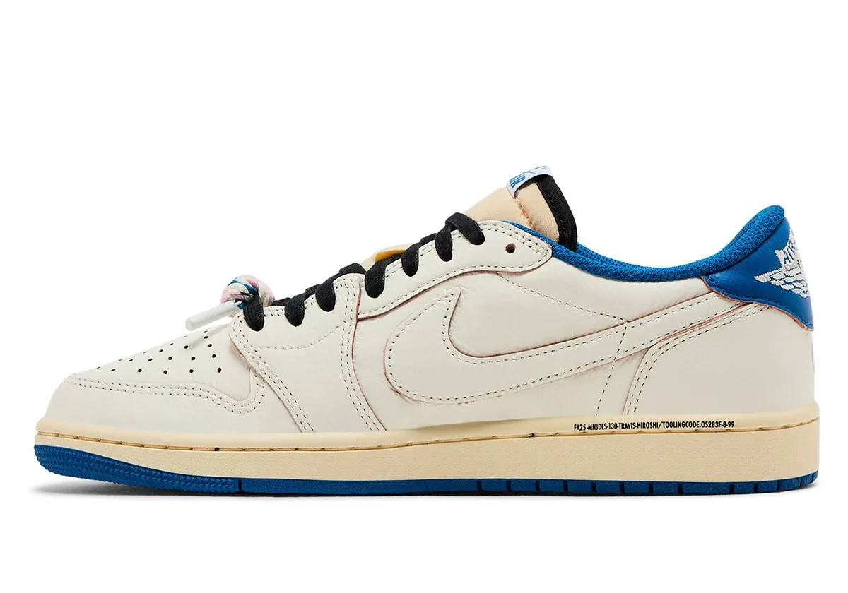 Nike Air Jordan 1 Low OG Fragment x Travis Scott Military Blue DM7866-104 Men’s