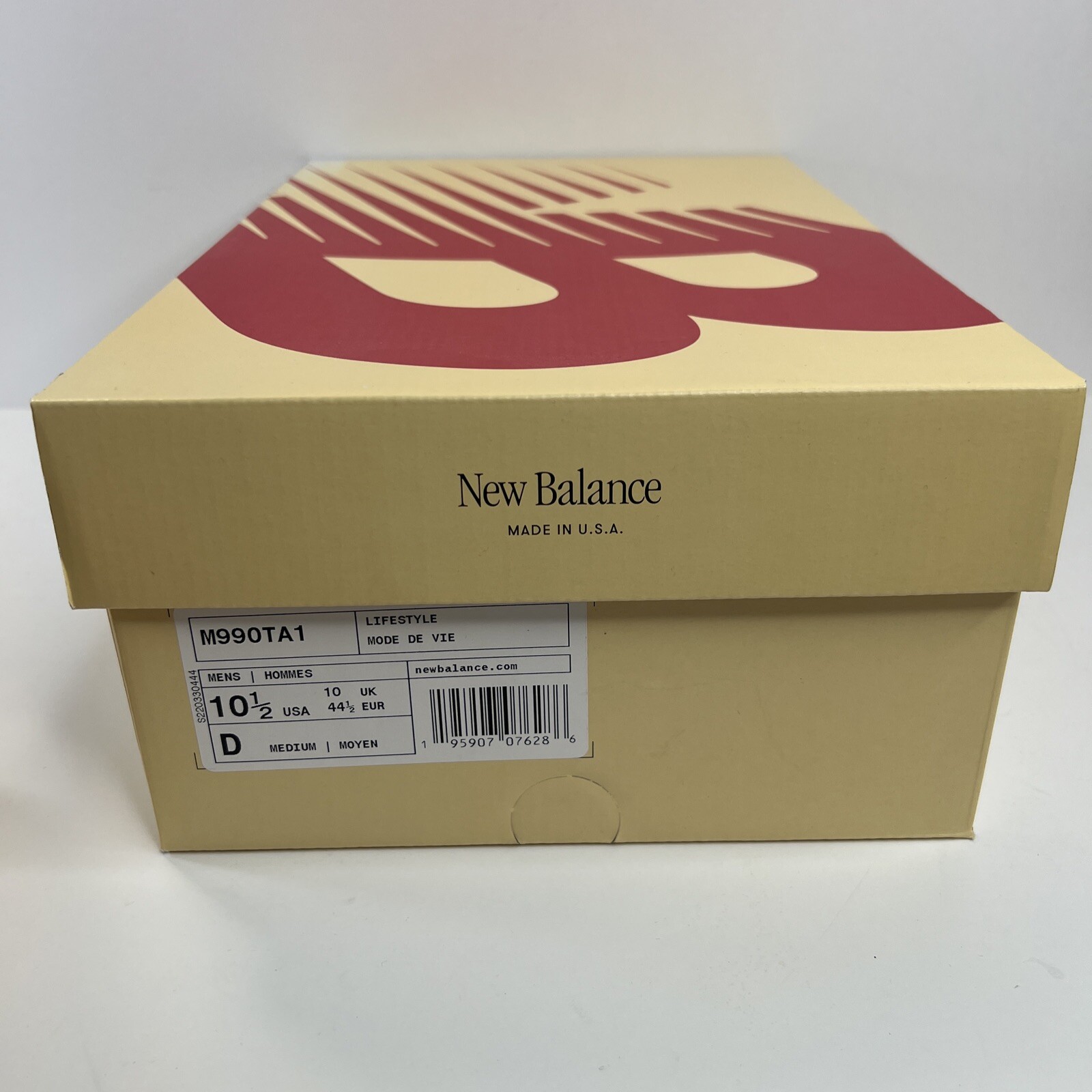 Size 10.5 – New Balance 990v1 x Teddy Santis Marblehead Incense (M990TA1)