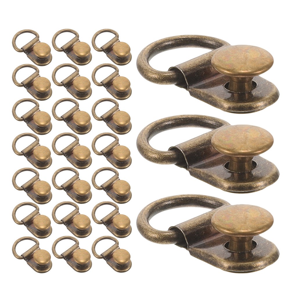 40 Pcs Boot Shoe Lace Buckles Metal Hooks Repair Kit for Hiking and Sports