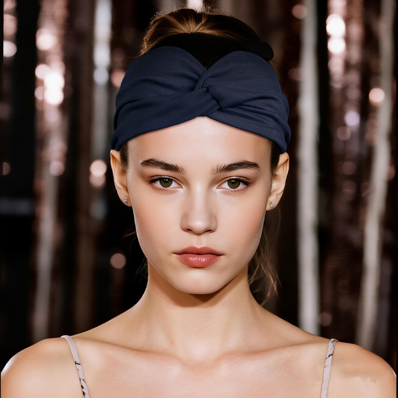 10pcs Women’s Bohemian Wide Elastic Headbands Yoga Running Sports Hairbands