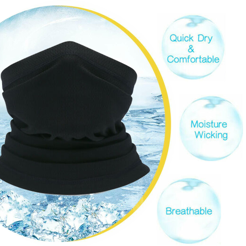 Bandana Face Masks Cover Balaclava Scarf Neck Gaiter Head Band Reusable Washable