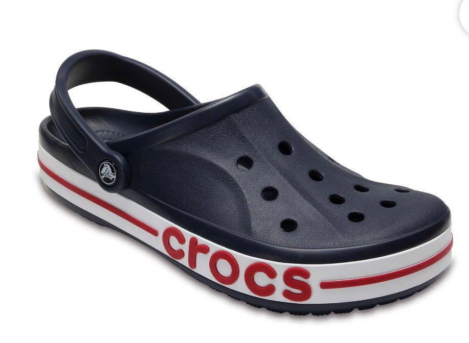 Crocs Unisex Bayband Clog Navy Pepper Size: M6/W8