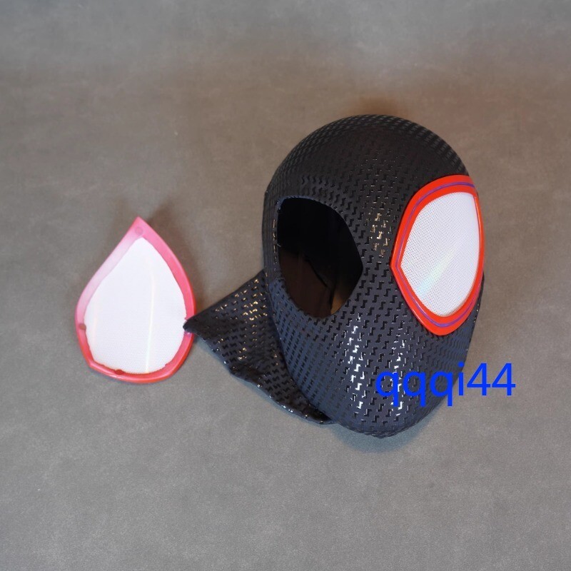 Spider Man Crossover Universe Miles Morales Mask Helmet Faceshell Eyes Gift New
