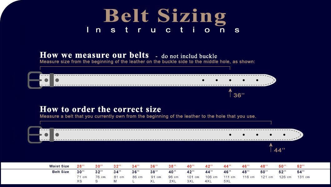 BS1050 One Piece Casual Jean Leather Belt Strap, Made in the USA, Black, Brown