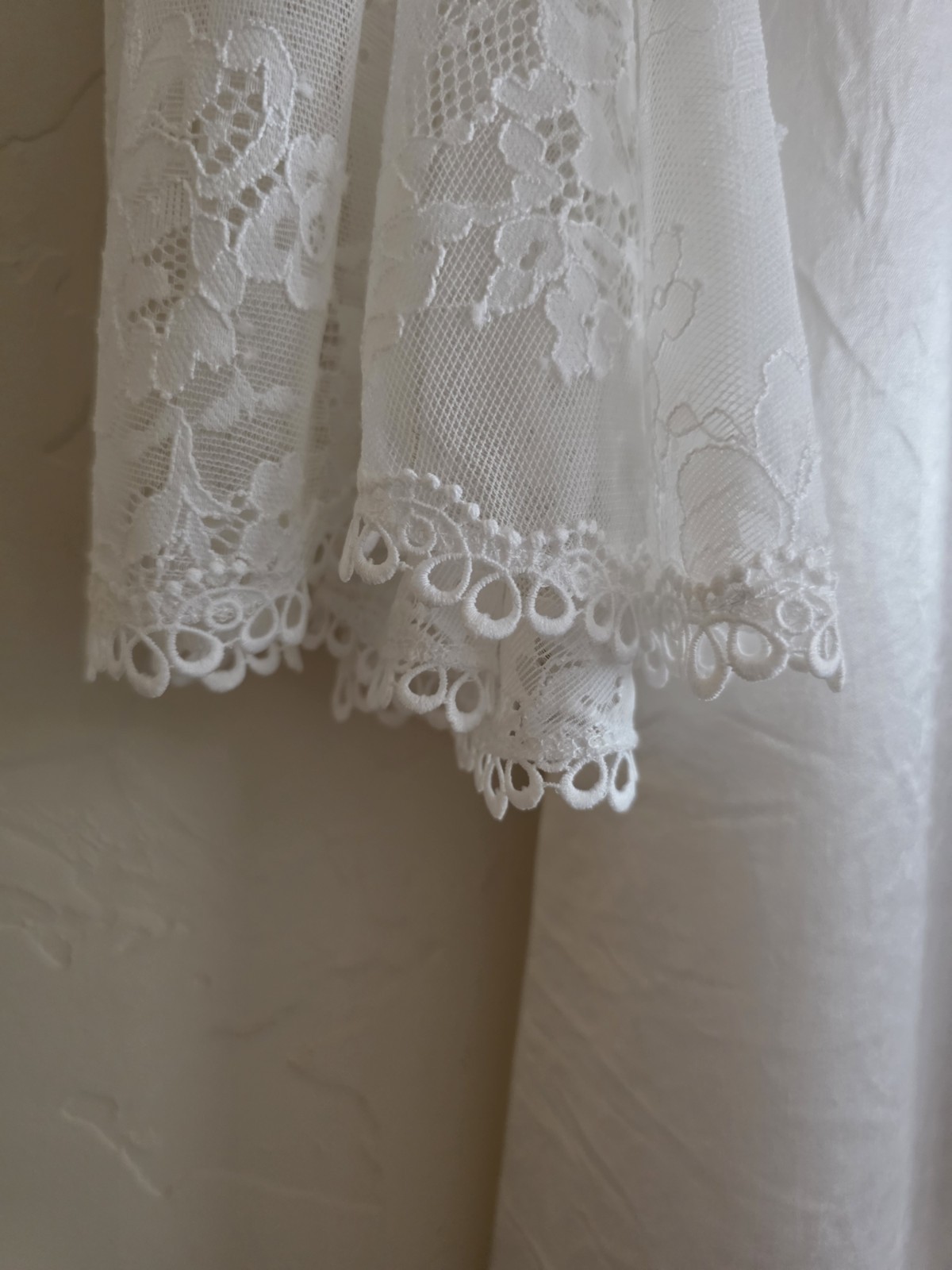 NWT LaceMade Moonlight Hera Dress Lace Victorian Edwardian White Size Small Lace