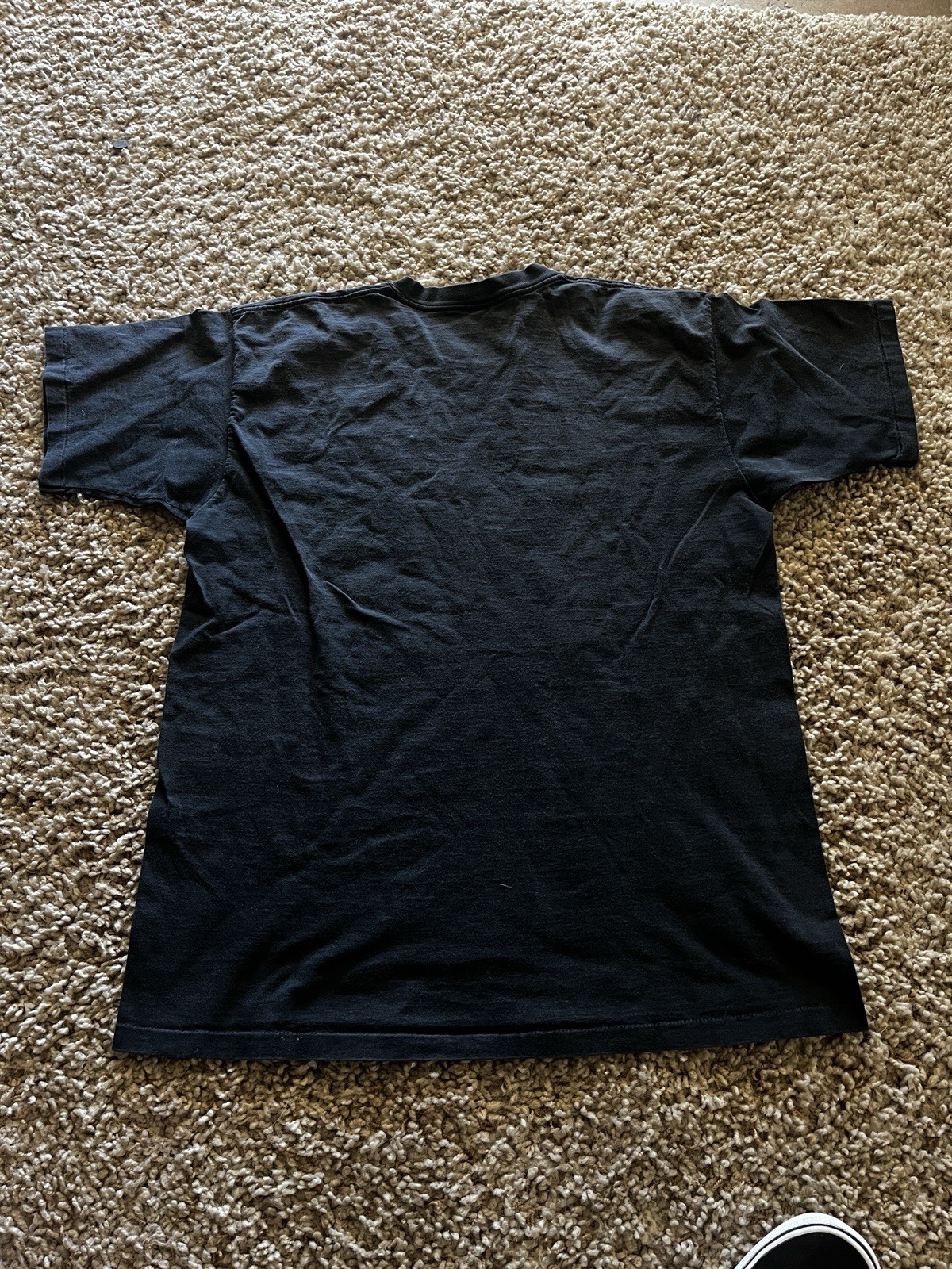90s Indian Motorcycle Mens Black Patriotic Eagle Tee XL