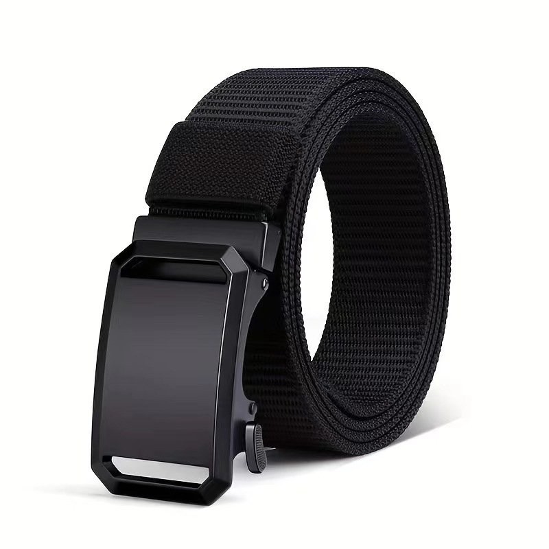 Mens Ratchet Belt Nylon Web Belts for with Automatic Slide Buckle Tactical belt