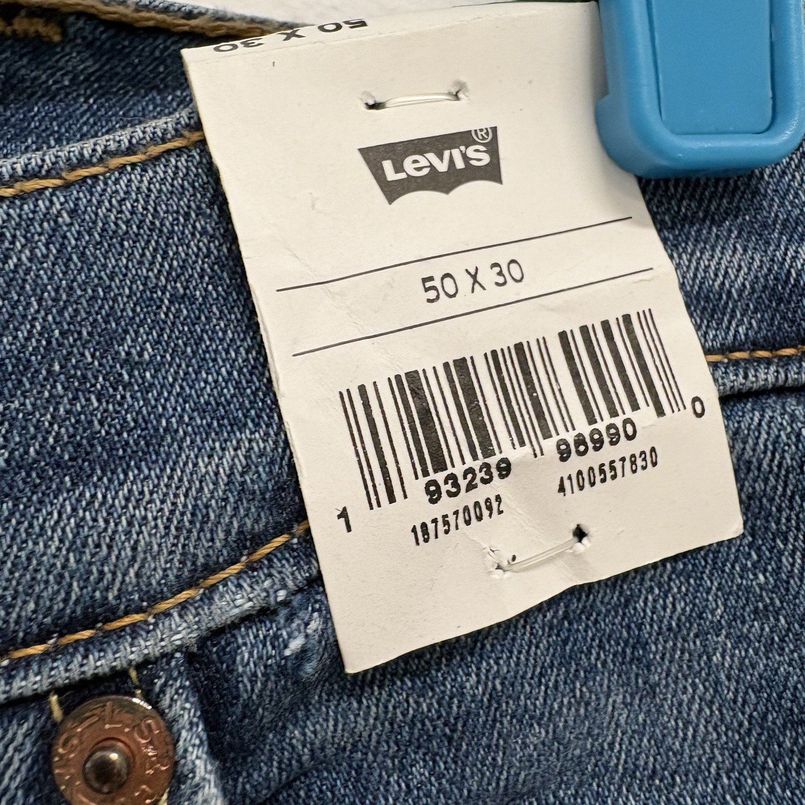 Levi’s 541 Jeans Mens 50×30 Athletic Taper Stretch All Seasons Tech Performance