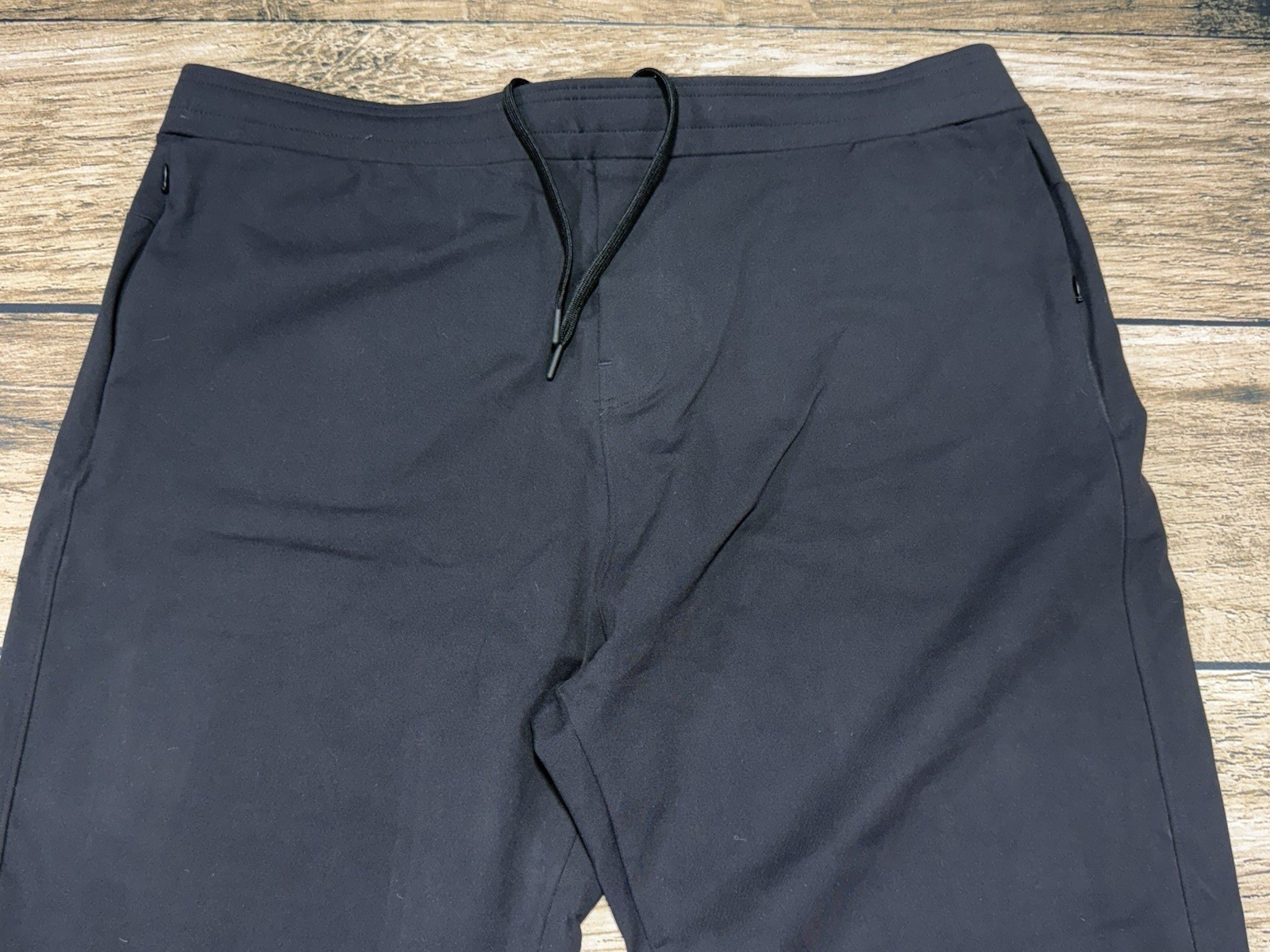 Public Rec All Day Everyday Pants Mens 44×30 Black Jogger Drawstring Stretch
