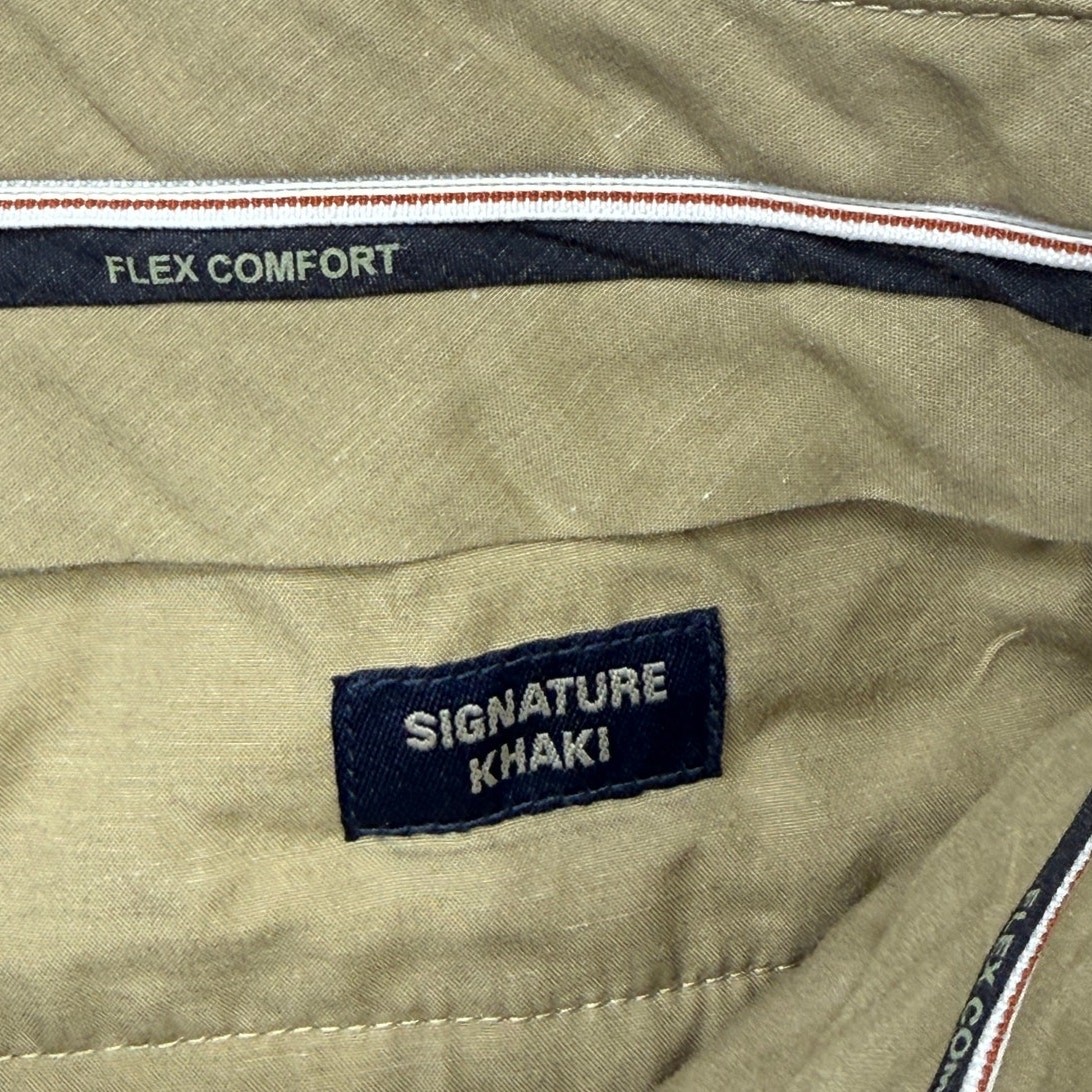 Dockers Men’s Signature Khaki Lux Slim-Fit Stretch Pants Cloud 29×30 $62