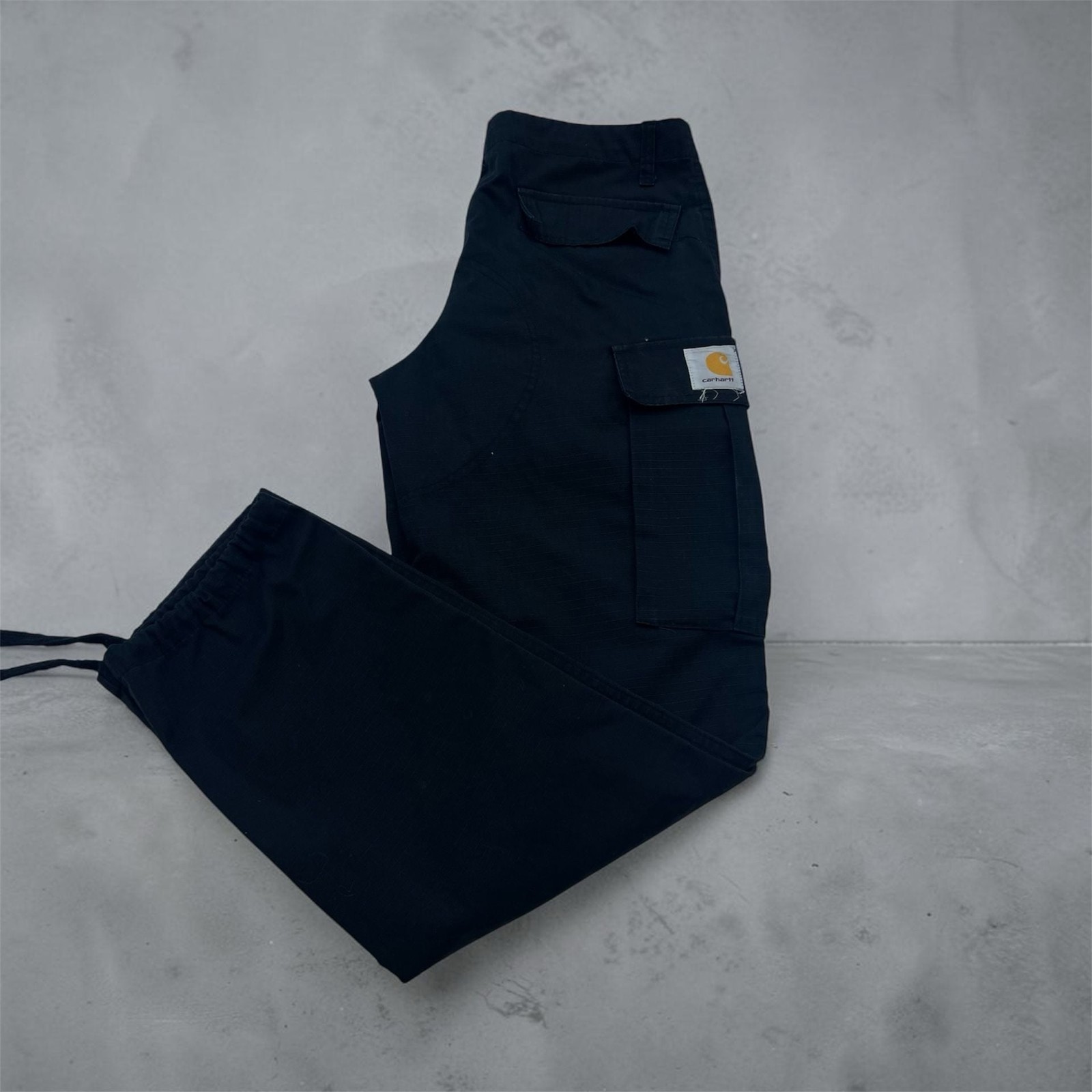 Carhartt WIP Aviation Cargo Pants Black Size S