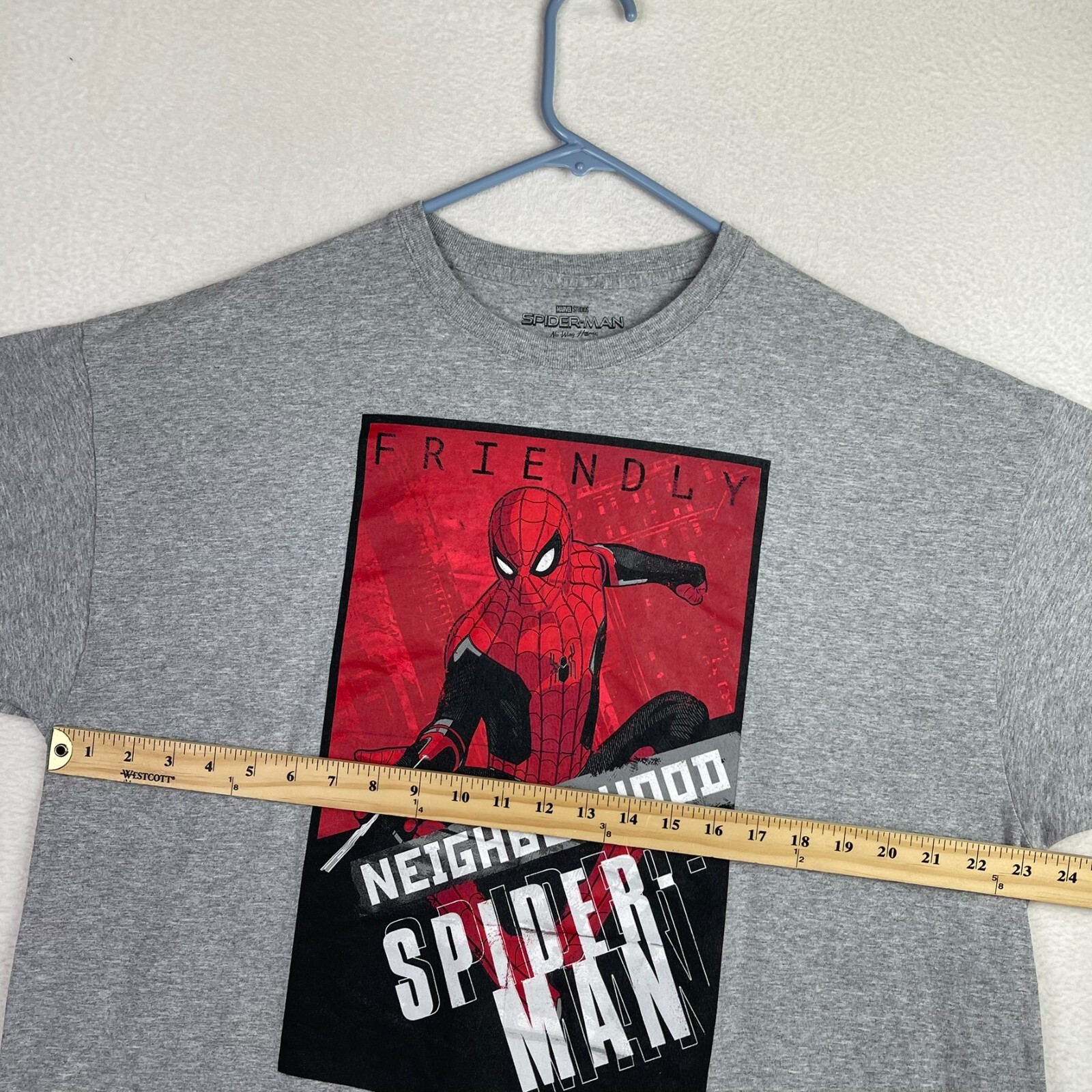 Spiderman No Way Home T Shirt Mens 2XL Marvel Friendly Neighborhood