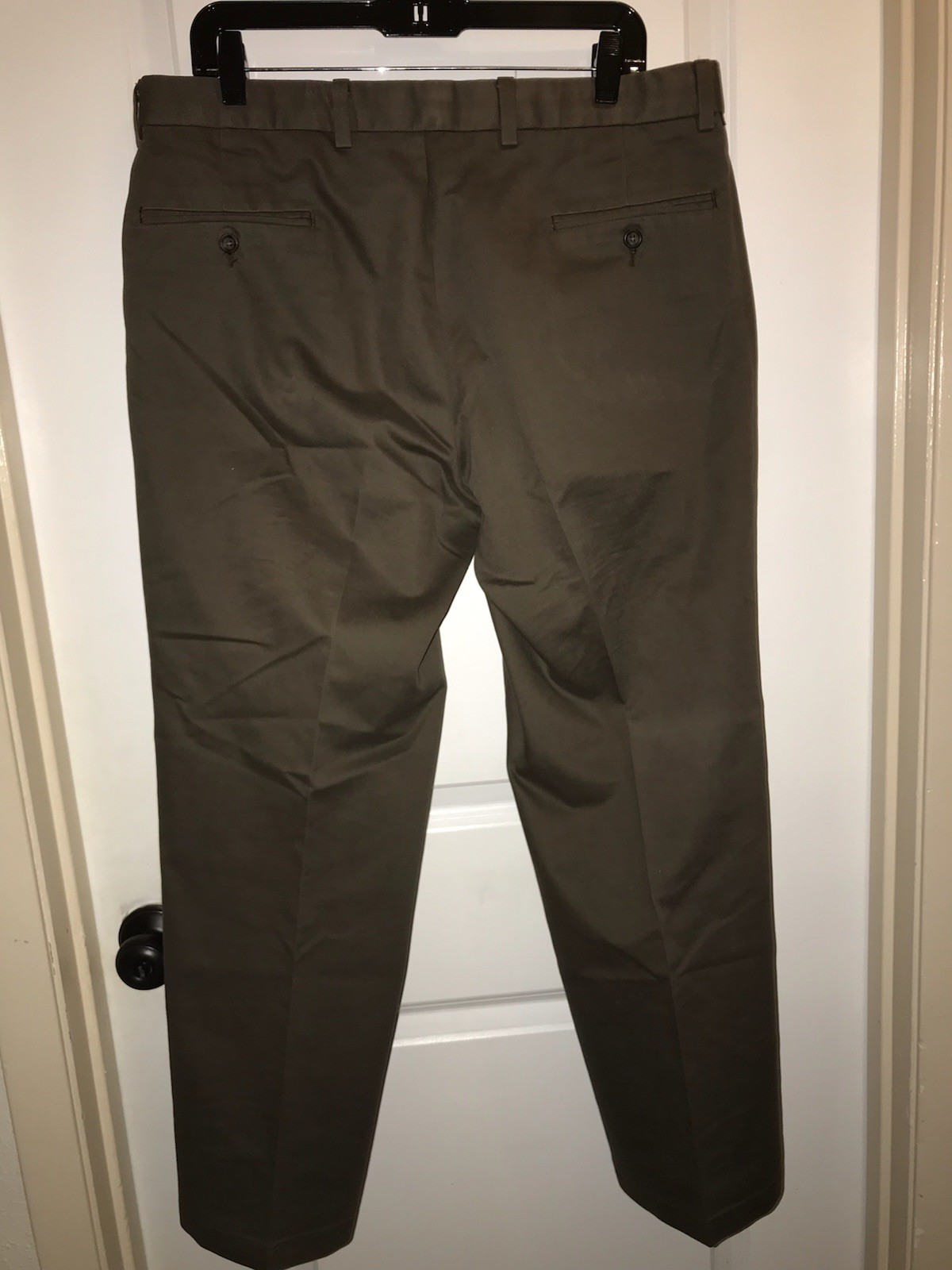 Dockers Mens Chino Pants Lot of 2 Brown Navy Blue Size 36×29 Stain Defender